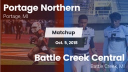 Matchup: Portage Northern vs. Battle Creek Central  2018