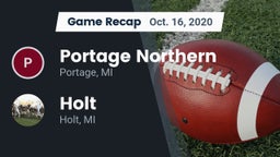 Recap: Portage Northern  vs. Holt  2020