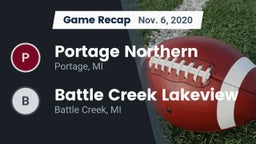 Recap: Portage Northern  vs. Battle Creek Lakeview  2020