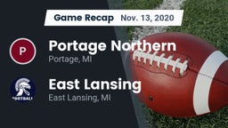 Recap: Portage Northern  vs. East Lansing  2020