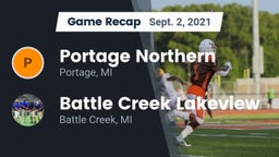 Recap: Portage Northern  vs. Battle Creek Lakeview  2021