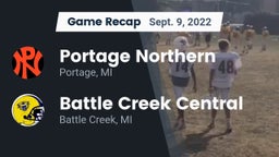 Recap: Portage Northern  vs. Battle Creek Central  2022