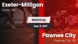 Matchup: Exeter-Milligan vs. Pawnee City  2017