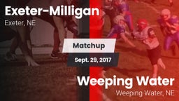 Matchup: Exeter-Milligan vs. Weeping Water  2017