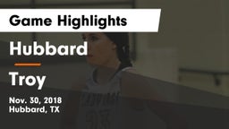 Hubbard  vs Troy  Game Highlights - Nov. 30, 2018