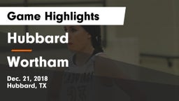 Hubbard  vs Wortham  Game Highlights - Dec. 21, 2018
