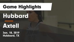 Hubbard  vs Axtell  Game Highlights - Jan. 18, 2019
