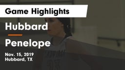 Hubbard  vs Penelope  Game Highlights - Nov. 15, 2019