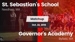 Matchup: St. Sebastian's vs. Governor's Academy  2016