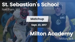 Matchup: St. Sebastian's vs. Milton Academy  2017