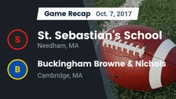Recap: St. Sebastian's School vs. Buckingham Browne & Nichols  2017