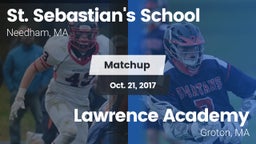 Matchup: St. Sebastian's vs. Lawrence Academy  2017