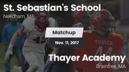 Matchup: St. Sebastian's vs. Thayer Academy  2017