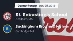 Recap: St. Sebastian's School vs. Buckingham Browne & Nichols  2019