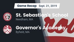 Recap: St. Sebastian's School vs. Governor's Academy  2019
