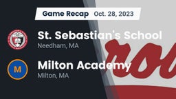 Recap: St. Sebastian's School vs. Milton Academy 2023