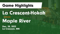 La Crescent-Hokah  vs Maple River  Game Highlights - Dec. 28, 2023
