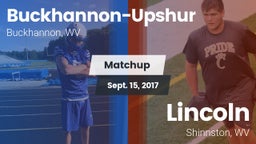 Matchup: Buckhannon-Upshur vs. Lincoln  2017