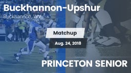 Matchup: Buckhannon-Upshur vs. PRINCETON SENIOR 2018
