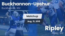 Matchup: Buckhannon-Upshur vs. Ripley  2018