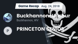 Recap: Buckhannon-Upshur  vs. PRINCETON SENIOR 2018