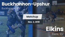 Matchup: Buckhannon-Upshur vs. Elkins  2018