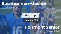 Matchup: Buckhannon-Upshur vs. Fairmont Senior 2019