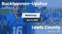 Matchup: Buckhannon-Upshur vs. Lewis County  2019