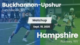 Matchup: Buckhannon-Upshur vs. Hampshire  2020