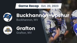 Recap: Buckhannon-Upshur  vs. Grafton  2023