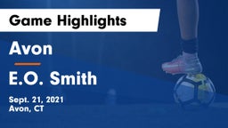 Avon  vs E.O. Smith Game Highlights - Sept. 21, 2021