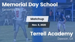 Matchup: Memorial Day vs. Terrell Academy  2020