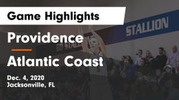 Providence  vs Atlantic Coast   Game Highlights - Dec. 4, 2020