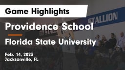 Providence School vs Florida State University Game Highlights - Feb. 14, 2023
