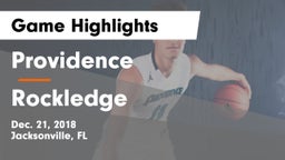 Providence  vs Rockledge  Game Highlights - Dec. 21, 2018