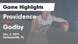 Providence  vs Godby  Game Highlights - Jan. 5, 2019