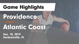 Providence  vs Atlantic Coast   Game Highlights - Jan. 10, 2019