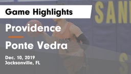 Providence  vs Ponte Vedra  Game Highlights - Dec. 10, 2019