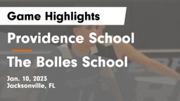 Providence School vs The Bolles School Game Highlights - Jan. 10, 2023