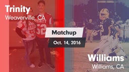 Matchup: Trinity vs. Williams  2016