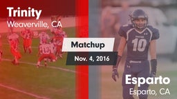 Matchup: Trinity vs. Esparto  2016