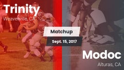 Matchup: Trinity vs. Modoc  2017