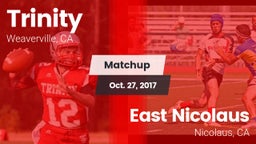 Matchup: Trinity vs. East Nicolaus  2017