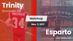 Matchup: Trinity vs. Esparto  2017