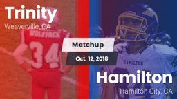 Matchup: Trinity vs. Hamilton  2018