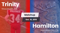 Matchup: Trinity vs. Hamilton  2019