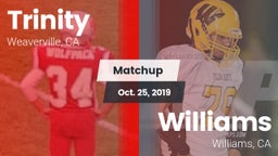 Matchup: Trinity vs. Williams  2019