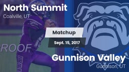 Matchup: North Summit vs. Gunnison Valley  2017
