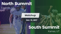 Matchup: North Summit vs. South Summit  2017