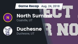 Recap: North Summit  vs. Duchesne  2018